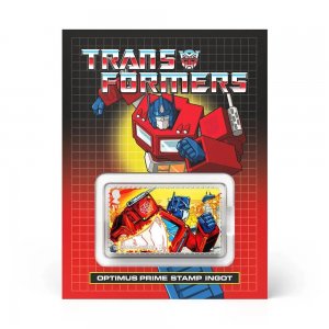 Royal Mail - Transformers - Optimus Prime Stamp Ingot - Limited Edition!