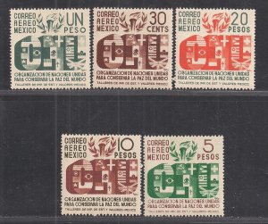 MEXICO SC# C158-62   FVF/MOG