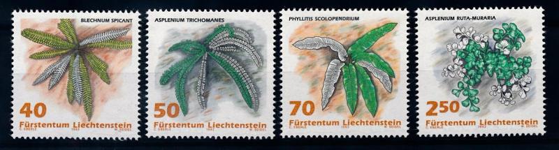 [65953] Liechtenstein 1992 Flora Plants Pflanzen  MNH