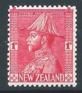 New Zealand #184 NH 1p George V in Field Marshal's Uniform