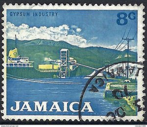 JAMAICA 1970 QEII 8c Multicoloured SG312 FU