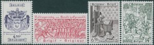 Belgium 1977 SG2493-2496 Historical Anniversaries set MNH