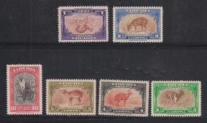 LIBERIA SC# 283-8 F-VF MNH 1942