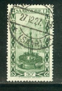 Saar - Scott # 124, used