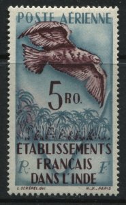 French India 5 RO. Airmail mint o.g. 