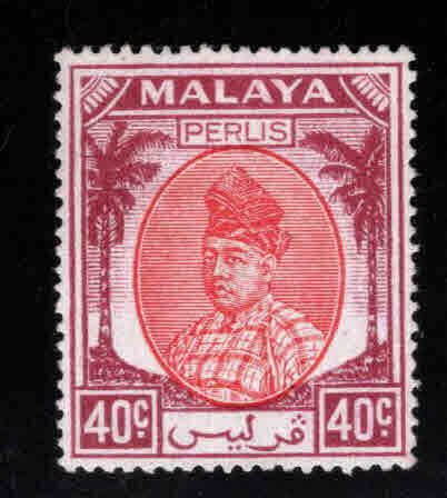 MALAYA  Perlis  Scott 17 MH* Raja Syed Putra