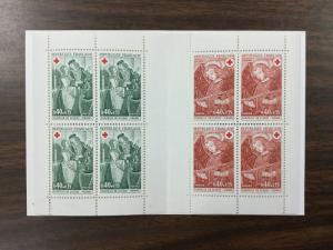 (BJ Stamps) FRANCE, B443a, 1970 semi-Postal complete Booklet. MNH. CV $12.50.