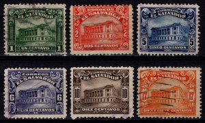 El Salvador 1916 National Theatre, Part Set [Used]