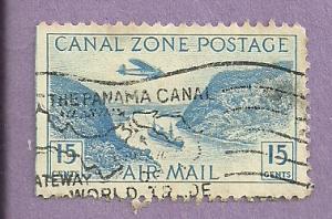 Canal Zone Used Stamp Scott C10 #13