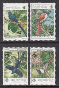 Seychelles 775-778 Birds MNH VF