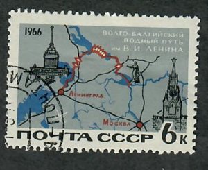 Russia 3180 Map used single