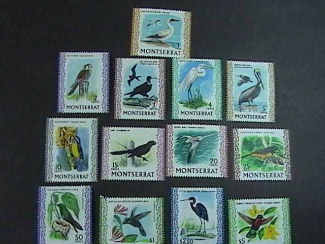 MONTSERRAT # 231-243-MINT/NEVER HINGED-COMPLETE SET-----QEII----1970-74