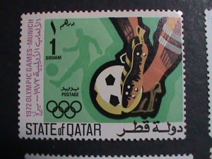 ​QATAR-1972 SC#303-7-20TH OLYMPIC GAMES-MUNICH-MINT VF  WE SHIP TO WORLD WIDE