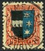 SWITZERLAND 1926 20c AARGAU COAT OF ARMS PRO JUVENTUTE Semi Postal Sc B39 VFU