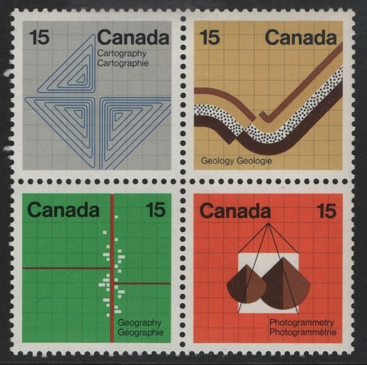 CANADA 585 MNH F/VF SET OF 4