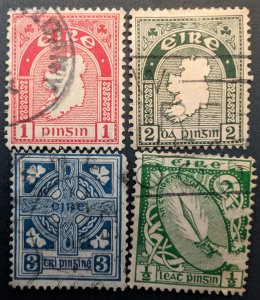 ireland 65-66, 68, 70 -- 1922, Cat. value - $6.75