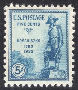 UNITED STATES SCOTT 734