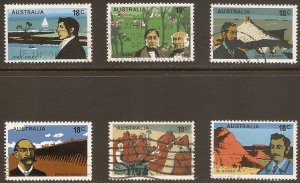 Australia 1976 Scott # 630 - 635 Used. Full set of 6. #634 with minor faults.