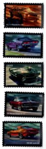 #5715 - 5719 2022 Pony Cars  set/5 (Off paper) - Used