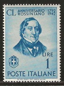Italy #426     MNH