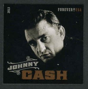 USA 4789a Mint (NH) Johnny Cash IMPERF Forever Stamp