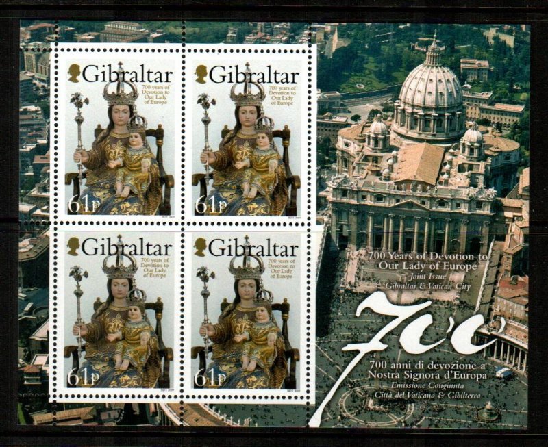 Gibraltar #1182  MNH  Scott $18.00   Sheet of 4