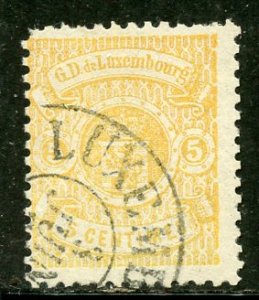 Luxembourg # 32a, Used. CV $ 125.00