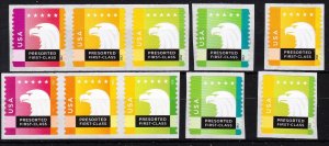 MOstamps - US Group of Mint OG NH Coil Presorted First Class - Lot # HS-E803