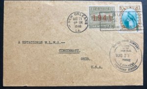 1941 Guatemala SS Sixaola Paqueboat United Fruit CO Cover To Cincinnati OH USA