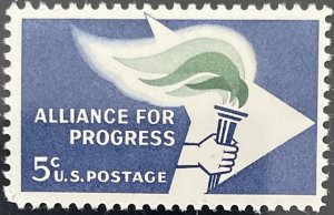 Scott #1234 1963 5¢ Alliance for Progress MNH OG VF