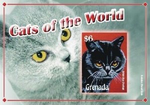 Grenada - 2008 - Cats Of The World - Souvenir Sheet - MNH