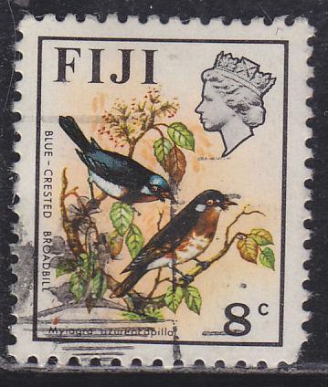 Fiji 311 Blue-Crested Broadbills 1971