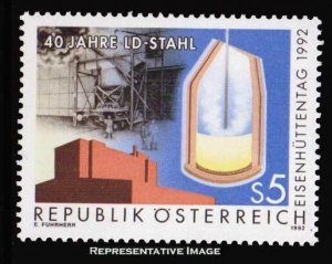 Austria Scott 1568 Mint never hinged.