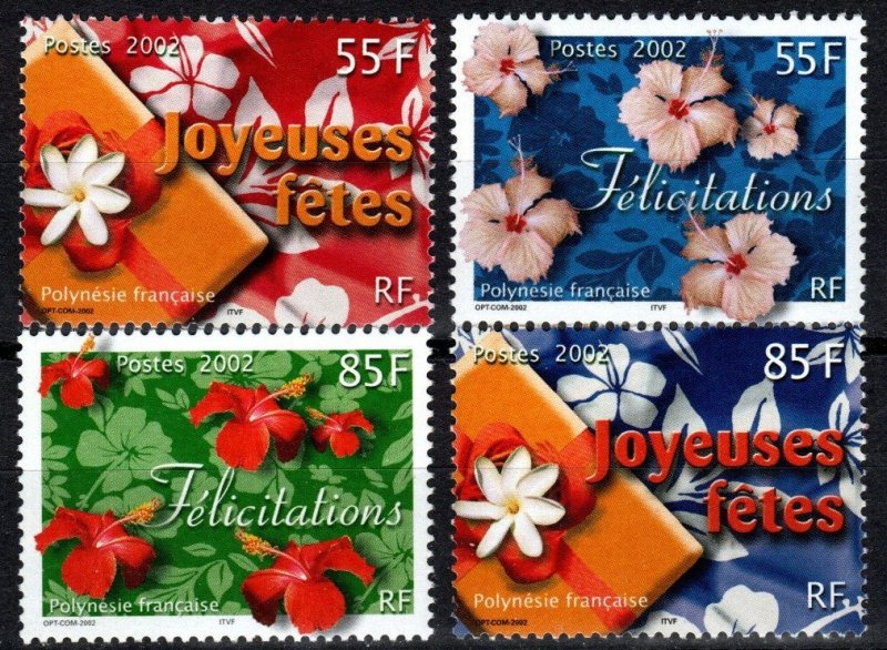 French Polynesia #817-20  MNH  CV $6.30  (X7380)