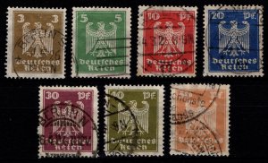 Germany 1924 Deutsches Reich Def., Set [Used]