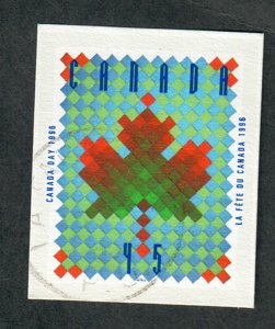 Canada #1607 Maple Leaf used single