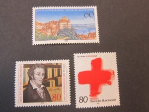 Germany 1988 Sc 1559,60,63 set MNH