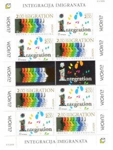 2006 EUROPE CEPT Bosnia Croatian Herzegovina, Minifoglio, MNH**