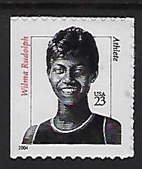 Catalog # 3436 Single Stamp Wilma Rudolph Athlete Olympian Track