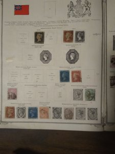 collection on pages Great Britain to 1910 CV $4950