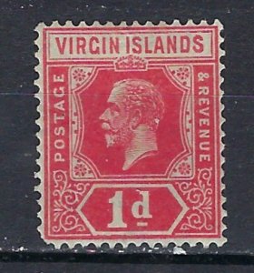 British Virgin Is 48 MH 1921 issue; short perf; wmk 4 (ak2590)