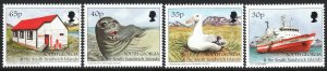 1998 South Georgia Tourism complete set MNH Sc# 221 / 224 CV $11.25