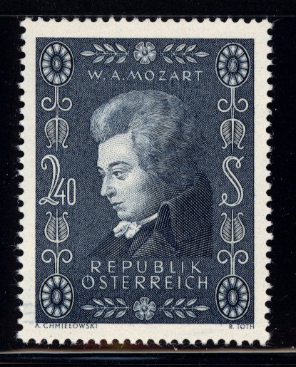 Austria 1956  Scott #609 MNH