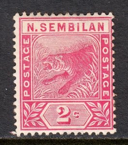 Malaya (Negri Sembilan) - Scott #3 - MH - Minor crease - SCV $4.00