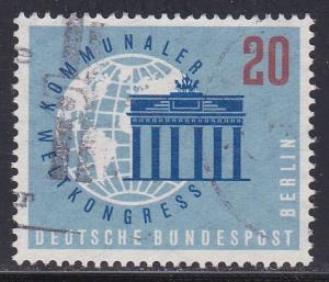 Berlin # 9N171, Brandenburg Gate, Used, Half Cat