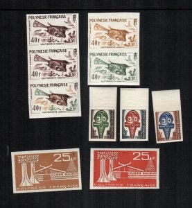 France Polynesia c34 202  color proofs cat $150.00