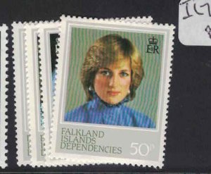 Falkland Islands Dependencies SC IL72-5 MNH (8gym)