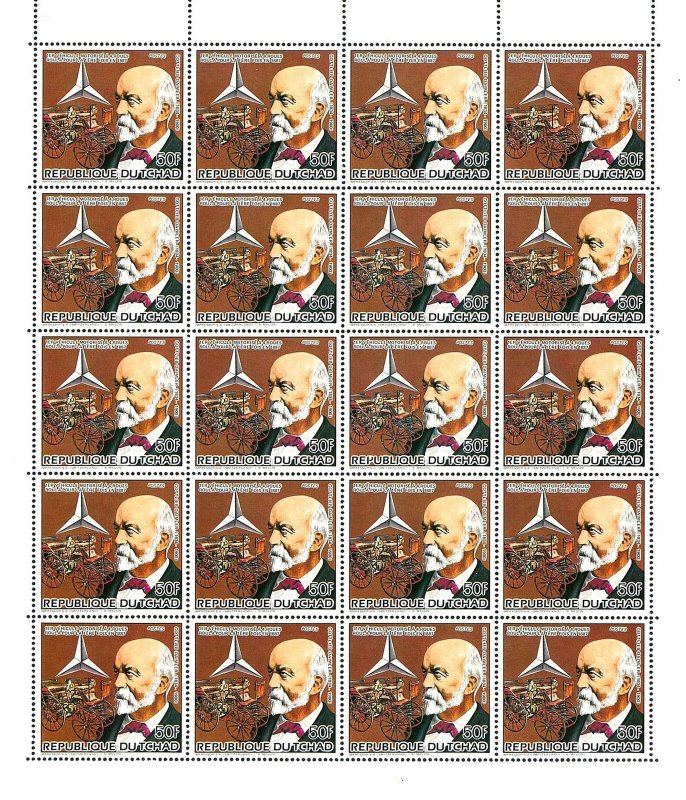 Major historical events / Famous characters 1985 (2) - Imperf. - Full sheet-