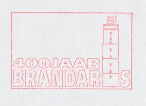Meter cover Netherlands 1994 Lighthouse - 400 Years Brandaris - Terschelling