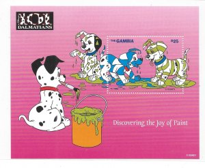 Gambia 1997 Disney's 101 Dalmatians Sc 1908 S/S MNH C2